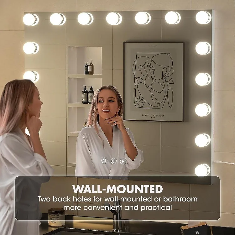 White Make Up Mirror